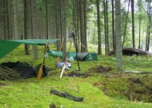 BeST Bushcraft en Survival onderkomen