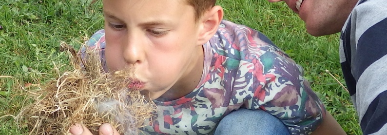 BeST Stoer foto van corrable boot met twee kinderen